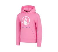 Quiet Please Baseline Logo Sweat à capuche Filles - rose, blanc 140