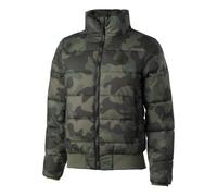 Quiet Please Camou Supercourt Veste Duvet Femmes-Vert Olive,Kaki XS