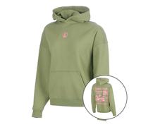 Quiet Please Club House Oversize Sweat à capuche Femmes - kaki XS