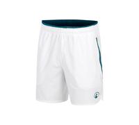 Quiet Please Create Drop 7in Shorts Hommes-Blanc,Bleu Petrol XXL