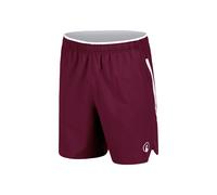 Quiet Please Create Drop 7in Shorts Hommes-Rouge Vin, Blanc XXL