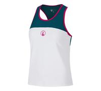 Quiet Please Create Racerback Débardeur Tank Top Femmes-Bleu Petrol, Multicouleur