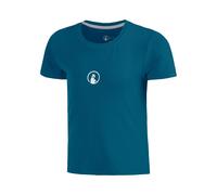 Quiet Please Create Retriever T-shirt Filles-Bleu Petrol, Blanc