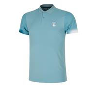 Quiet Please Create Tournament Polo Hommes-Bleu Clair,Multicouleur