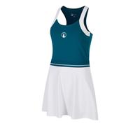 Quiet Please Create Volley Robe Femmes-Bleu Petrol, Blanc