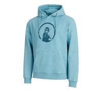 Quiet Please Create Washed Out Loose Fit Sweat À Capuche Hommes-Bleu Clair,Bleu Petrol