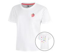 Quiet Please Crush Court Essentials T-shirt Femmes-blanc, blanc