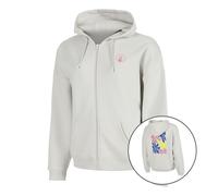 Quiet Please Crush Court Gilet en coton Femmes-gris clair, pink