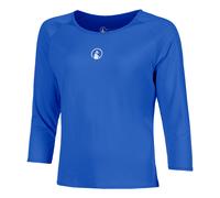 Quiet Please Crush Mixed Haut manches longues Femmes-bleu, blanc