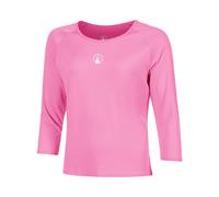 Quiet Please Crush Mixed Haut manches longues Filles-pink, blanc 128