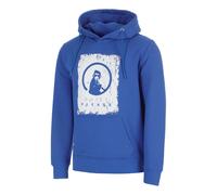 Quiet Please Crush Scraped Sweat à capuche Hommes-bleu, blanc S