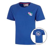 Quiet Please Crush TMTTC T-shirt Femmes-bleu, blanc XL