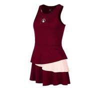 Quiet Please Endlessly Flounce Robe Femmes-Rouge Vin, Rosé XS