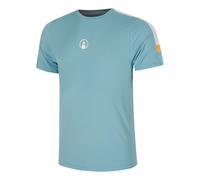 Quiet Please Endlessly Receiver Hori T-shirt Hommes-Bleu Clair,Multicouleur