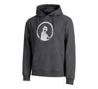 Quiet Please Endlessly Washed Out Loose Fit Sweat À Capuche Hommes-Anthracite,Blanc