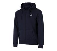 Quiet Please Essential Zip Gilet en coton Hommes-bleu foncé XXL