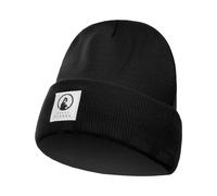 Quiet Please Get Warm Bonnet Unisex-noir
