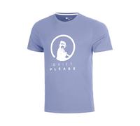 Quiet Please Glow Advantage Logo T-shirt Garçons - bleu