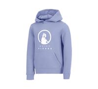 Quiet Please Glow Baseline Logo Sweat à capuche Garçons - bleu