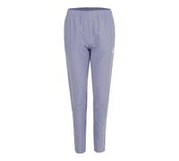 Quiet Please Glow Flow Pantalon survêtement Femmes - bleu, crème