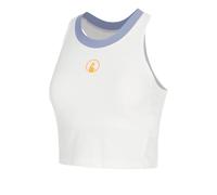 Quiet Please Glow Rib Crop Débardeur tank top Femmes - crème