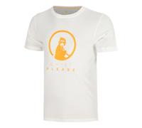Quiet Please Glow Training T-shirt Hommes - crème