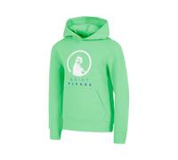Quiet Please Joy Baseline Logo Sweat à capuche Garçons - vert, blanc 164