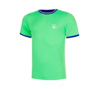 Quiet Please Joy Break Ringer T-shirt Garçons - vert, blanc 140