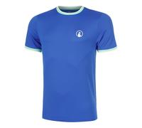 Quiet Please Joy Break Ringer T-shirt Hommes - bleu, blanc M