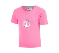 Quiet Please Joy Flower Logo T-shirt Filles-pink, blanc