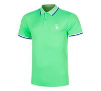 Quiet Please Joy Tournament Tipping Polo Hommes - vert, blanc S