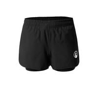 Quiet Please Match 2in1 Shorts Filles-Noir,Blanc