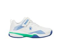 Quiet Please Match Velcro Clay Chaussure terre battue Enfants-blanc, bleu 33