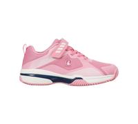 Quiet Please Match Velcro Clay Chaussure terre battue Enfants-pink, blanc 30