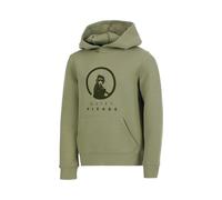 Quiet Please Memories Baseline Logo Sweat à capuche Garçons - kaki 128