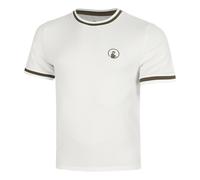 Quiet Please Memories Break Ringer T-shirt Hommes - blanc cassé