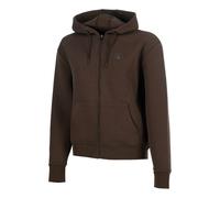 Quiet Please Memories Core Zip W Gilet en coton Femmes - marron