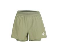 Quiet Please Memories Rematch 2In1 Shorts Femmes - kaki