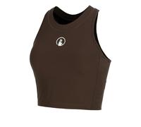 Quiet Please Memories Rib Crop Débardeur tank top Femmes - marron XS