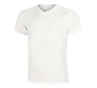 Quiet Please Memories Topspin V-Neck T-shirt Hommes - blanc cassé XS