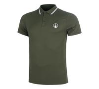 Quiet Please Memories Tournament Tipping Polo Hommes - vert foncé