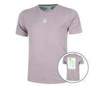 Quiet Please Mind Collage T-shirt Hommes-Violet,Multicouleur XS