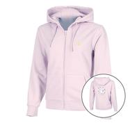 Quiet Please Mind Taped Zip Gilet En Coton Femmes-Lilas,Vert Fluo