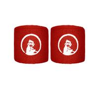 Quiet Please Poignet Pack de 2 unités court - rouge, blanc nosize