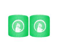 Quiet Please Poignet Pack de 2 unités court - vert, blanc nosize