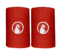 Quiet Please Poignet Pack de 2 unités long - rouge, blanc nosize
