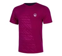 Quiet Please Receiver Embossed T-shirt Hommes-berry, blanc