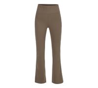 Quiet Please Tonal Core Flare Pantalon survêtement Femmes - gris, marron