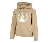 Quiet Please Wild Oversize Embroided Sweat À Capuche Femmes-Beige,Vert Fluo L