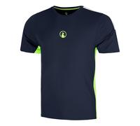 Quiet Please Wild Receiver Verti T-shirt Hommes-Bleu Foncé,Multicouleur XS